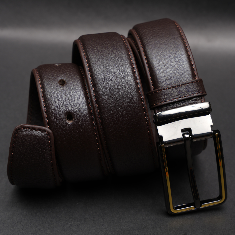 Picture of Zays Handcrafted Leather Belt for Men – Full-Grain Cowhide, Adjustable Fit, Stylish & Long-Lasting, Designed for Office, Traditional & Casual Use, Sweat-Resistant, Anti-Crack Build, Ideal for Daily Wear, Travel, Business & Event Outfits, With Premium Box