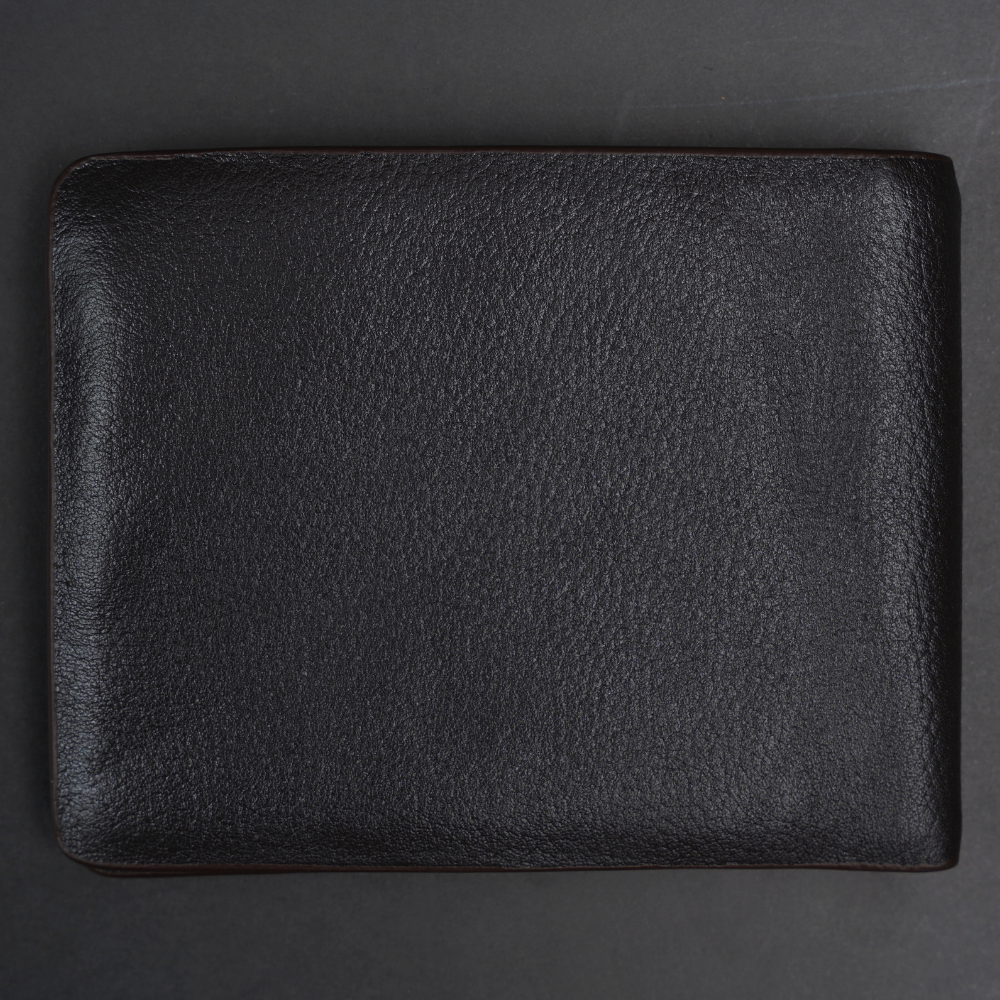 Picture of ZAYS Premium Handcrafted Full Grain Leather Bifold Wallet for Men & Women | Slim, Stylish & Durable Short Wallet with 3 Card Slots, 1 ID Slot & 2 Cash Chambers | Genuine Eco-Tanned Leather Gift Wallet – Compact Everyday Carry