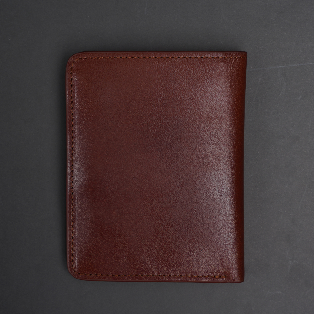 Picture of ZAYS Premium Handcrafted Oil Pull Up Leather Slim Bifold Wallet for Men & Women | Genuine Eco-Tanned Cowhide | Compact Short Wallet with 5 Card Slots, ID Slot & 2 Cash Chambers | Durable Stylish Everyday Leather Wallet Bangladesh