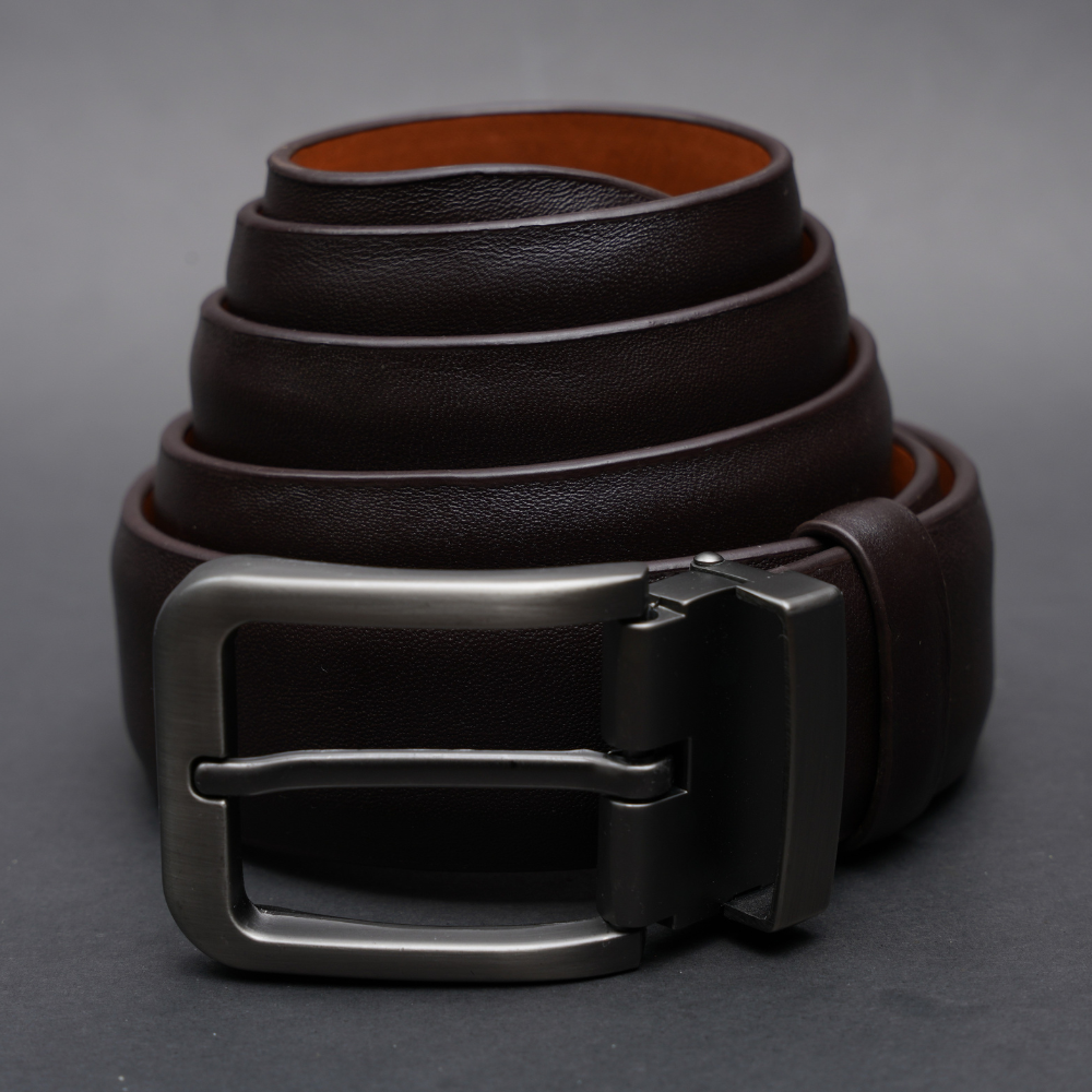 Picture of ZAYS Handcrafted Leather Belt for Men – Full-Grain Cowhide, Adjustable Fit, Stylish & Long-Lasting, Designed for Office, Traditional & Casual Use, Sweat-Resistant, Anti-Crack Build, Ideal for Daily Wear, Travel, Business & Event Outfits, With Premium Box