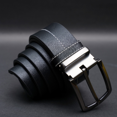 Picture of Zays Handcrafted Genuine Saffiano Leather Belt for Men – Premium Quality, Adjustable, Stylish & Durable | Best Formal and Casual Leather Belt in Bangladesh