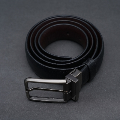 Picture of ZAYS Reversible Men’s Leather Belt – Premium Full-Grain Cowhide, Handcrafted in Bangladesh, Adjustable Waist, Rust-Free Buckle, Ideal for Office Wear, Jeans, Traditional Attire, Business Travel, Events & Everyday Use, Comes with Elegant Presentation Box