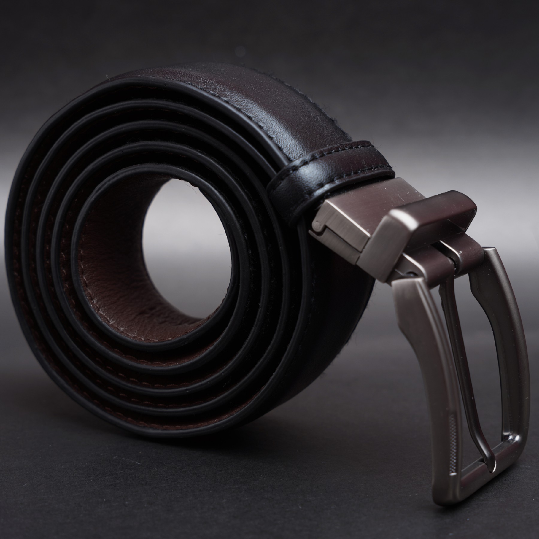Picture of ZAYS Reversible Men’s Leather Belt – Premium Full-Grain Cowhide, Handcrafted in Bangladesh, Adjustable Waist, Rust-Free Buckle, Ideal for Office Wear, Jeans, Traditional Attire, Business Travel, Events & Everyday Use, Comes with Elegant Presentation Box