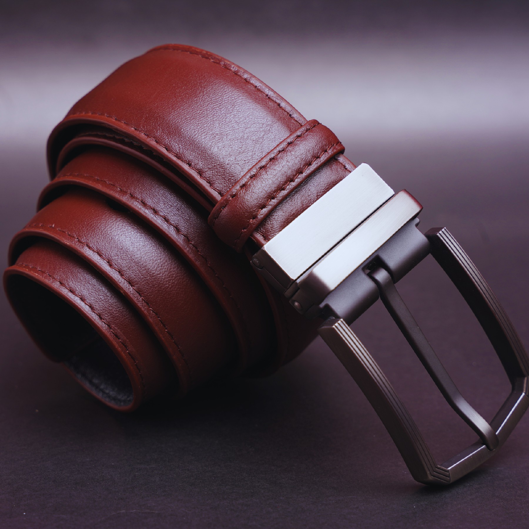 Picture of ZAYS Reversible Men’s Leather Belt – Premium Full-Grain Cowhide, Handcrafted in Bangladesh, Adjustable Waist, Rust-Free Buckle, Ideal for Office Wear, Jeans, Traditional Attire, Business Travel, Events & Everyday Use, Comes with Elegant Presentation Box