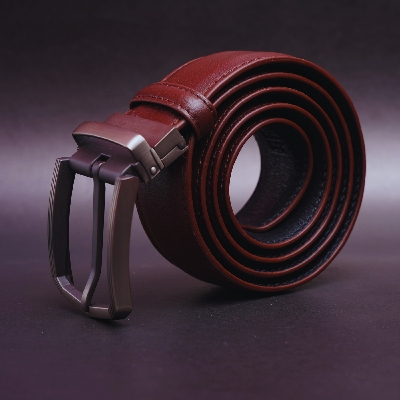 Picture of ZAYS Reversible Men’s Leather Belt – Premium Full-Grain Cowhide, Handcrafted in Bangladesh, Adjustable Waist, Rust-Free Buckle, Ideal for Office Wear, Jeans, Traditional Attire, Business Travel, Events & Everyday Use, Comes with Elegant Presentation Box