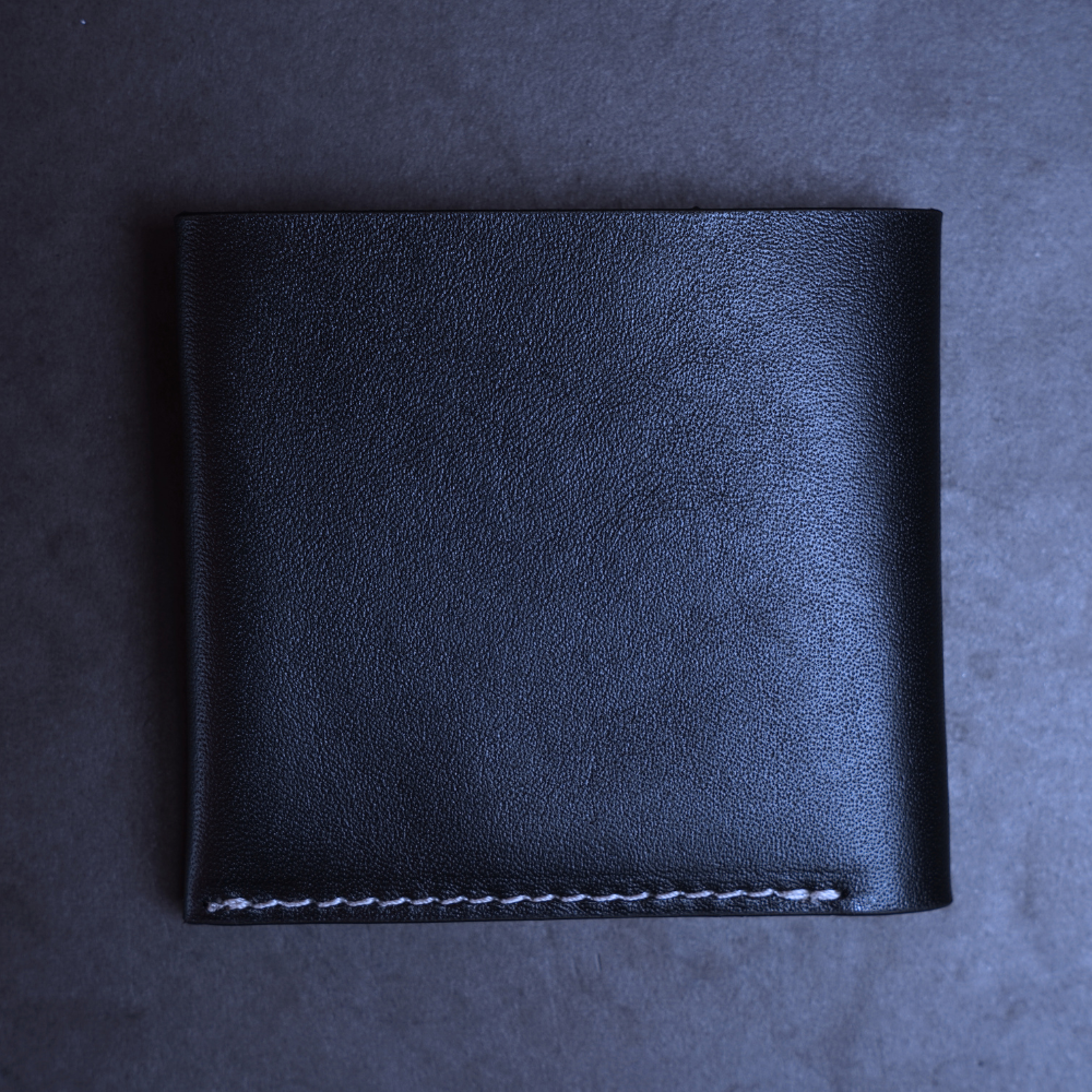 Picture of ZAYS Slim Bifold Leather Wallet for Uniesx – Top Grain Genuine Leather, Snap Button Closure, Holds Cash & Cards – Compact, Lightweight, Gift-Ready – Made in Bangladesh