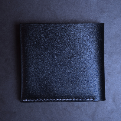 Picture of ZAYS Slim Bifold Leather Wallet for Uniesx – Top Grain Genuine Leather, Snap Button Closure, Holds Cash & Cards – Compact, Lightweight, Gift-Ready – Made in Bangladesh