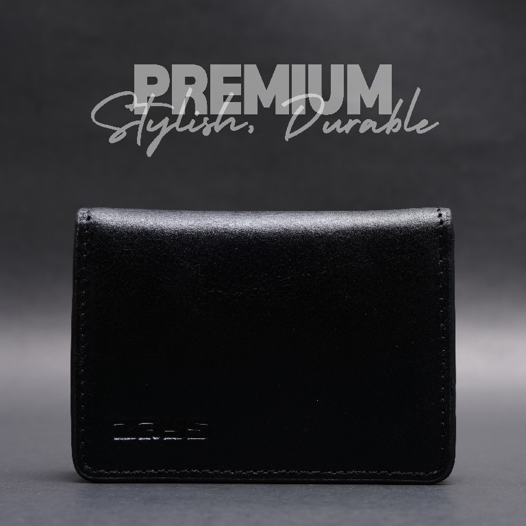 Picture of ZAYS Premium Leather Magnetic Card Holder – Slim & Eco-Friendly Mini Wallet for Unisex | Handmade, Secure, Compact & Stylish Design