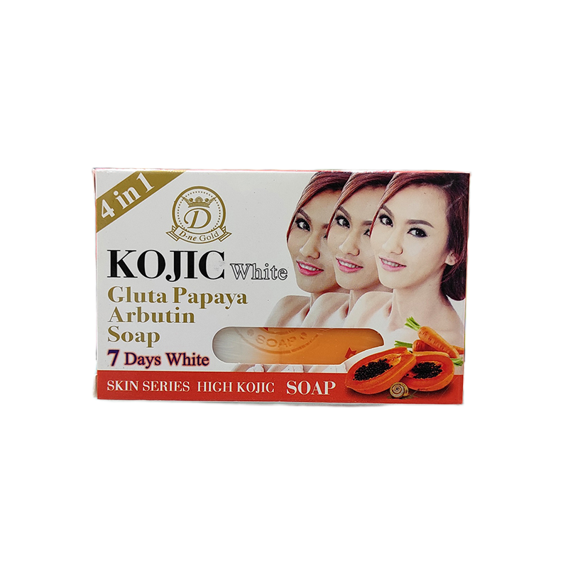 Picture of Kojic Gluta Papaya Arbutin Whitening Soap