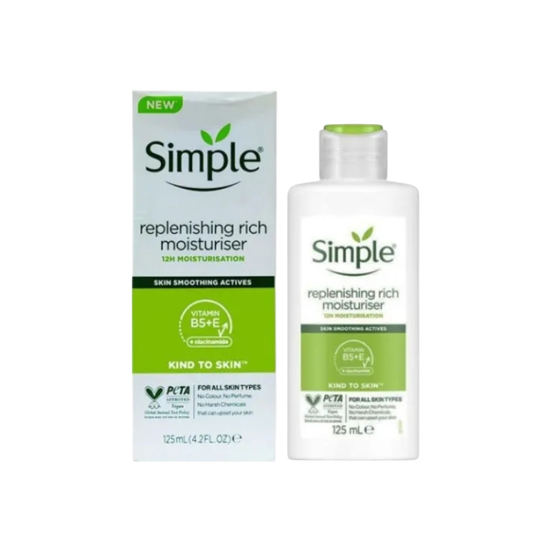Picture of Simple Water Boost Micellar Facial Gel Wash for Hydrated Dewy - Fresh Skin - 150ml (UK)