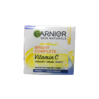 Picture of Garnier Bright Complete Vitamin C Yoghurt Night Cream - 18g (India)