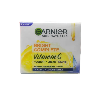 Picture of Garnier Bright Complete Vitamin C Yoghurt Night Cream - 40g (India)