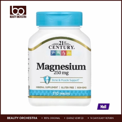 Picture of 21st Century, Magnesium, 250 mg, 110 Tablets