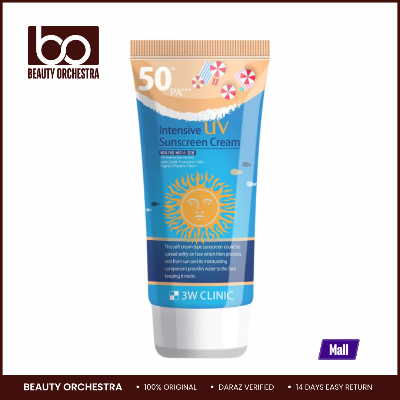 Picture of 3W Clinic Intensive UV Sunscreen Cream SPF 50+PA+++ - 70ml