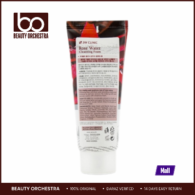 Picture of 3W Clinic Rose Water Cleansing Foam - 100ml