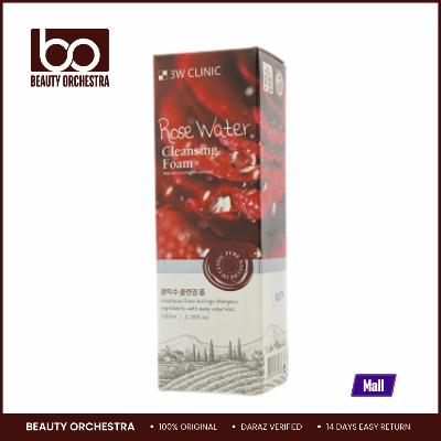 Picture of 3W Clinic Rose Water Cleansing Foam - 100ml