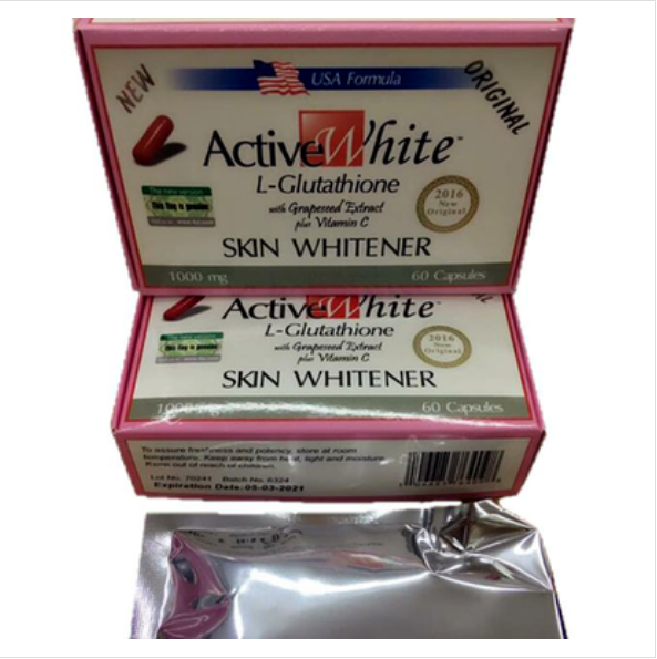 Picture of Active White L-Glutathione Skin Whitener 1000mg - 60 Capsule