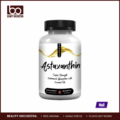 Picture of Advanced Bionetix Triple Strength Astaxanthin Organic Coconut Oil for Enhanced Absorption 60 Softgels