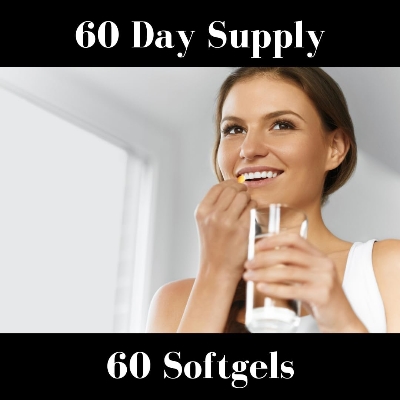 Picture of Advanced Bionetix Triple Strength Astaxanthin Organic Coconut Oil for Enhanced Absorption 60 Softgels