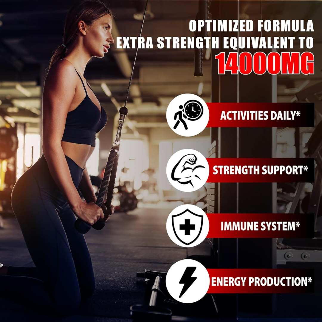 Picture of Agobi Testosterone Booster Supplement For Men - 60 Capsules