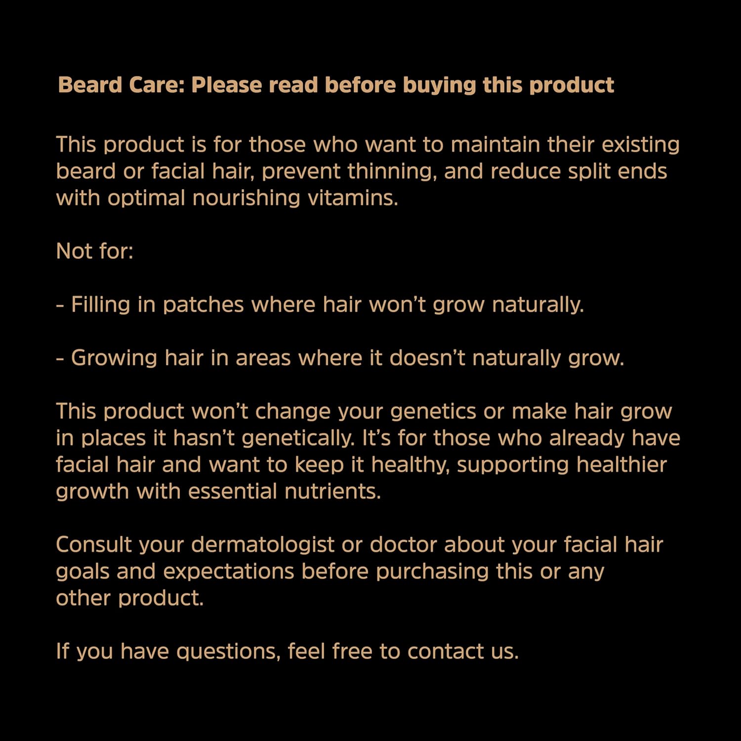 Picture of ALPHA BEARD Growth Vitamins | Hollis Nutrition Beard and Hair Growth Supplement for Men | Grow Stronger, Thicker, Healthier Facial Hair - 60 Capsules