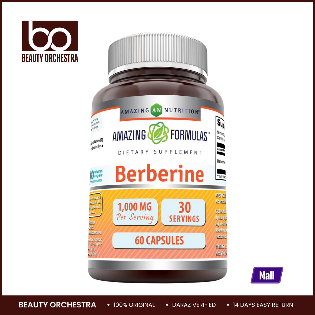 Picture of Amazing Formulas Berberine 1000 mg - 60 Capsules