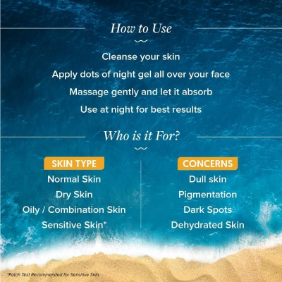 Picture of Aqualogica Glow+ Mousse Vitamin C Night Gel - 50g