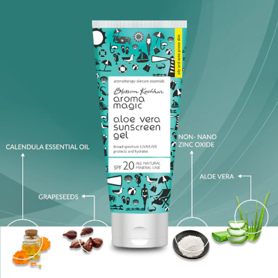 Picture of Aroma Magic Aloe Vera Sunscreen Gel - 100ml