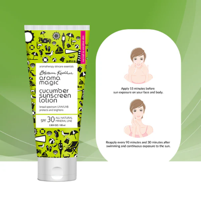 Picture of Aroma Magic Cucumber Sunscreen Lotion - 100ml