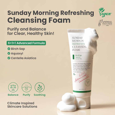 Picture of Axis Y Sunday Morning Refreshing Cleansing Foam - 120 ml