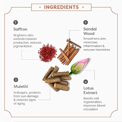 Picture of Ayuga 100% Kumkumadi Skin Radiance Face Oil - 5ml