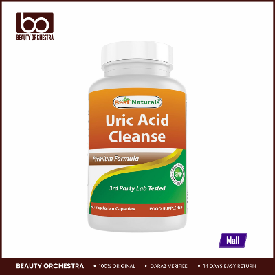 Picture of Best Naturals Uric Acid Cleanse Vitamins for Men and Women - 90 Veggie Capsules