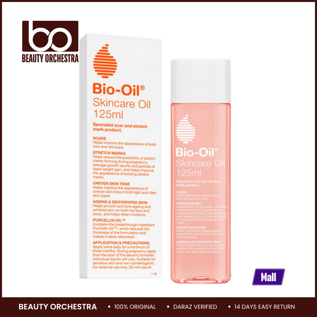 Picture of Bio Oil Skincare Body Oil Vitamin E Serum for Scars & Stretchmarks - 125ml