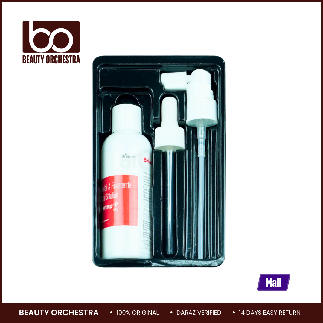Picture of Brinton Brintop F 5% Minoxidil & Finasteride Topical Solution with Transcutol P - 100ml