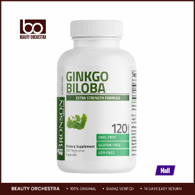 Picture of Bronson Ginkgo Biloba 500mg Extra Strength – 120 Capsules
