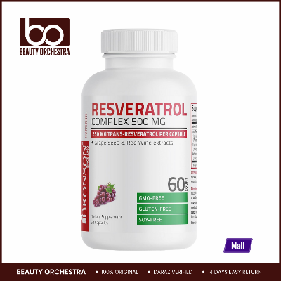 Picture of Bronson Resveratrol Complex 500mg - 60 Capsules