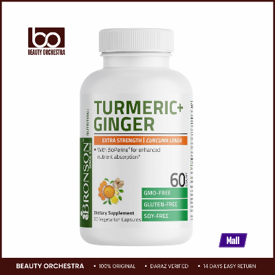 Picture of Bronson Turmeric + Ginger Extra Strength - 60 Count