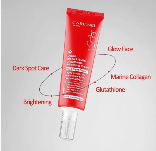 Picture of CARENEL Derma Alpha Arbutin Glutathione Whitening Cream 45ml