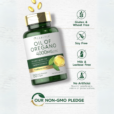Picture of Carlyle Oregano Oil 4000 mg - 150 Softgels (Oil of Oregano)