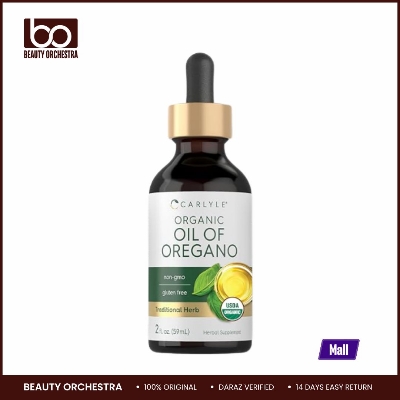 Picture of Carlyle Organic Oil of Oregano Liquid Drops 2 fl oz 59 ml