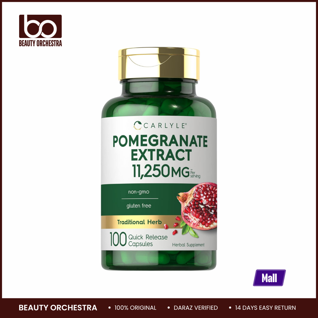Picture of Carlyle Pomegranate Extract 11250mg 100 Capsules