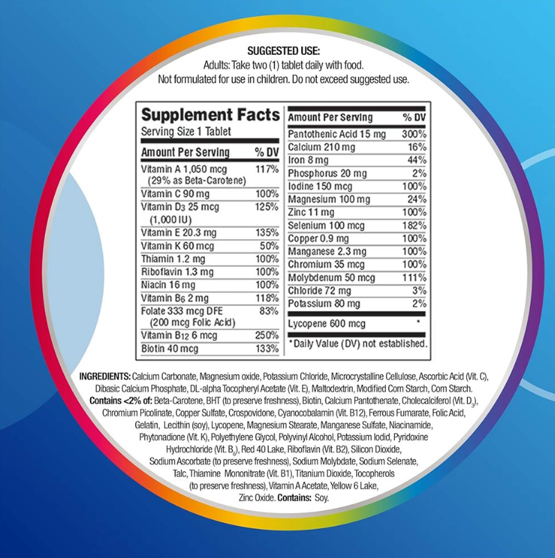 Picture of Centrum Men Multivitamin 120 Tablets