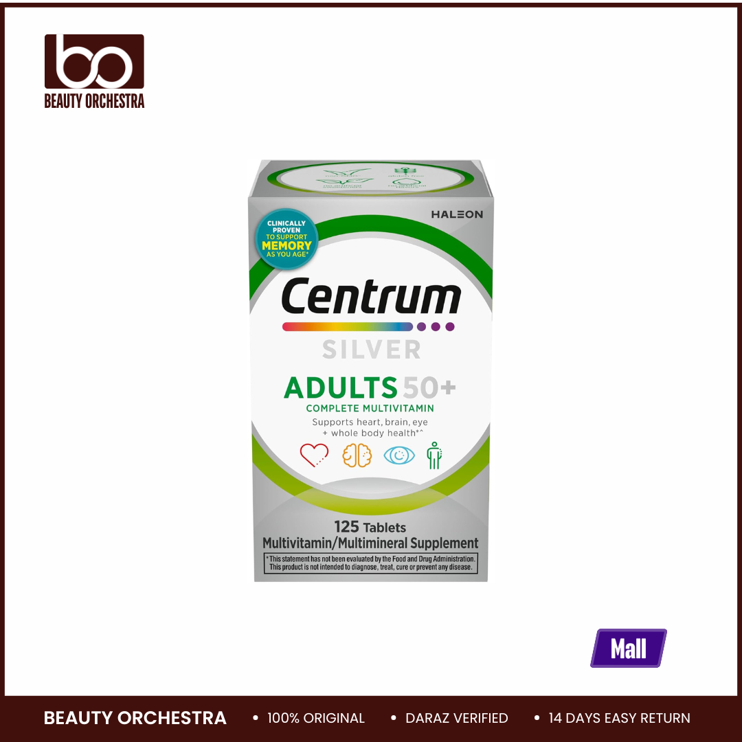 Picture of Centrum Silver Adults 50+ Multivitamin - 125 Tablets