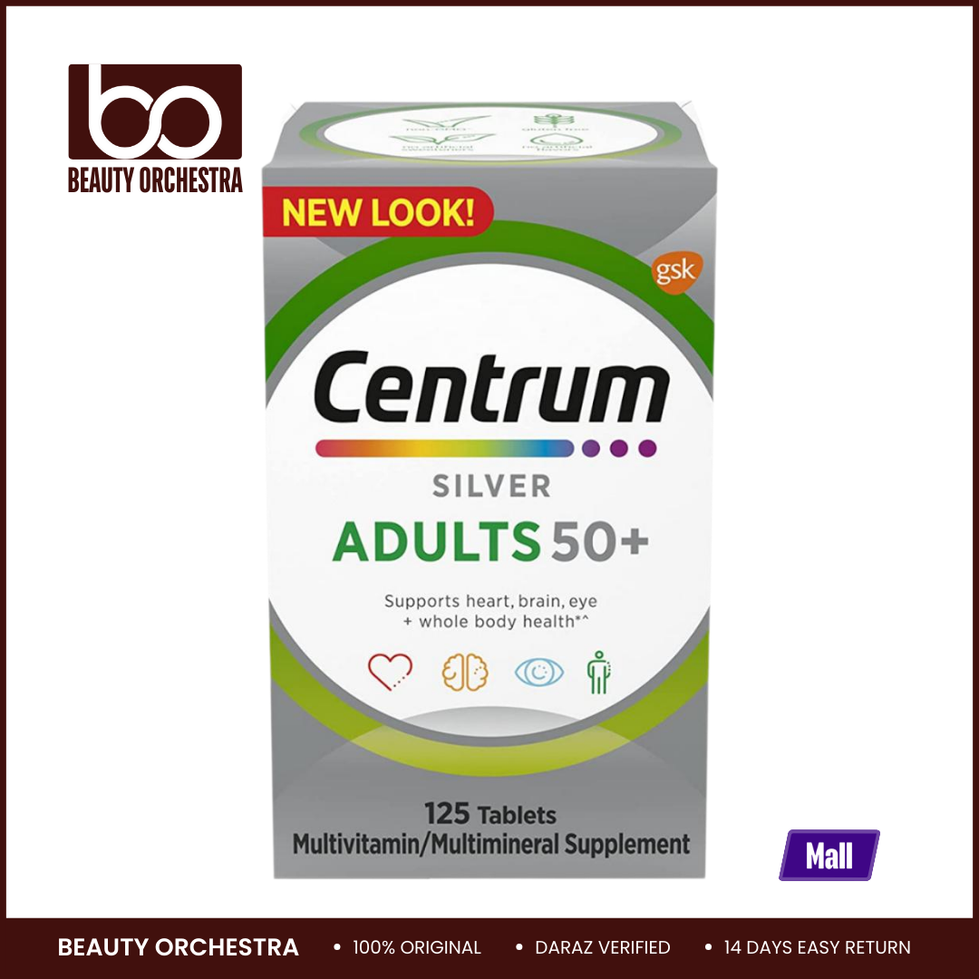 Picture of Centrum Silver Adults 50+ Multivitamin - 125 Tablets - 300890759
