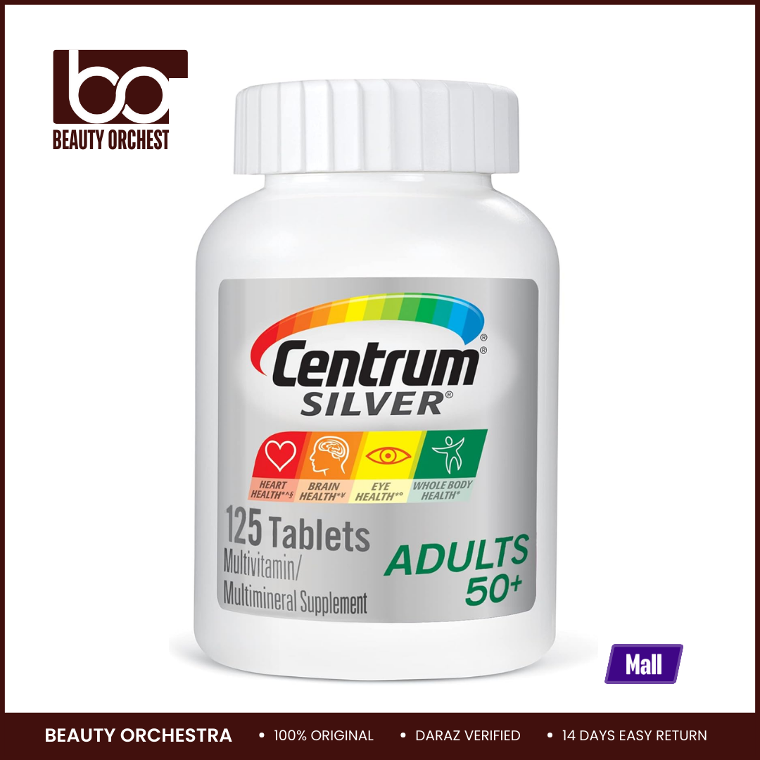Picture of Centrum Silver Adults 50+ Multivitamin - 125 Tablets - 300890759