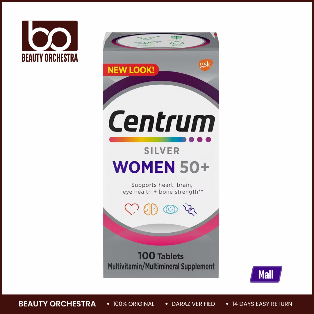 Picture of Centrum Silver Women 50+ Multivitamins - 100 Tablets