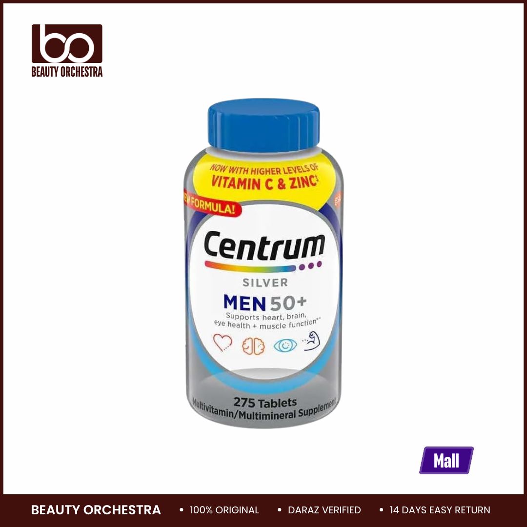 Picture of Centrums Silver Men 50+ Multivitamin Adult Multi & Letter Vitamins Herbals  - 275 Tablets