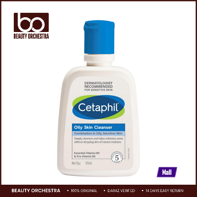Picture of Cetaphil Oily Skin Cleanser 125 Ml Non-Lathering Oil Control Facial Wash for Combination Dry Skin