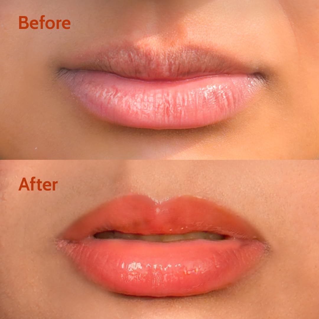 Picture of Chemist At Play Peach Tinted Lip Balm for Dry, Chapped & Pigmented Lips Gives 24 hours moisturization | SPF 50 PA++++ 10gms