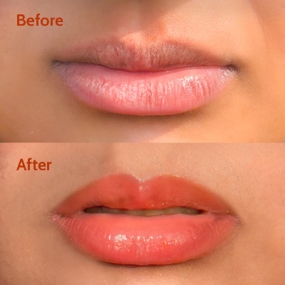 Picture of Chemist At Play Peach Tinted Lip Balm for Dry, Chapped & Pigmented Lips Gives 24 hours moisturization | SPF 50 PA++++ 10gms